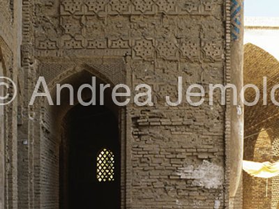 Masjed-é Jamè - Moschea del Venerdì Particolare del cortile | Andrea Jemolo