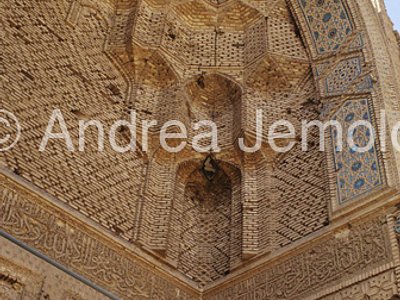Masjed-é Jamè - Moschea del Venerdì Decorazioni | Andrea Jemolo