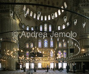 Sultan Ahmet Camii - Moschea Blu Interno | Andrea Jemolo