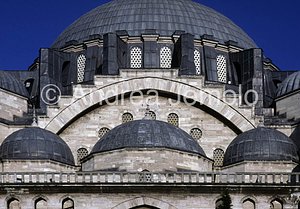 Sultan Suleyman i Kulliyesi Cupola esterno - particolare | Andrea Jemolo