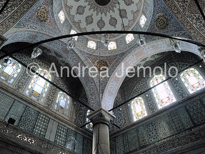 Sultan Ahmet Camii - Moschea Blu Interni | Andrea Jemolo