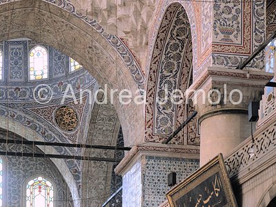 Sultan Ahmet Camii - Moschea Blu Interni | Andrea Jemolo