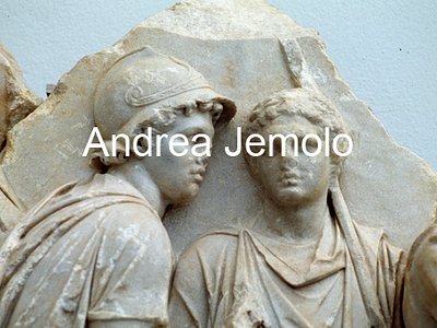 Pergamonmuseum Altare di Pergamon - Telefos - Telefos riceve le armi | Andrea Jemolo