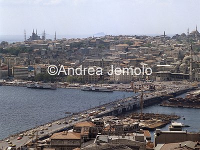 Panorama with the bridge of  Galata  | Andrea Jemolo
