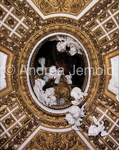 San Girolamo della Carità Antamoro chapel - Central Hole on the vault | Andrea Jemolo