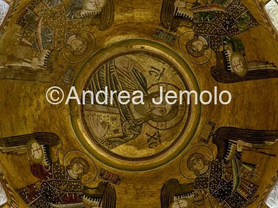 Saint Sophia Cathedral Dome - Pantocrator and Angels | Andrea Jemolo