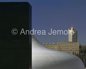 The Shrine of the Book Muro nero e cupola | Andrea Jemolo