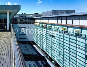 Radisson SAS Hotel Interior court from the terrace of the restaurant | Andrea Jemolo