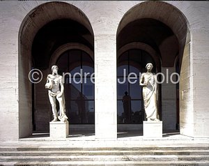 EUR - Palazzo della Civiltà del Lavoro - Palazzo della Civiltà Italiana Commerce and Philosophy | Andrea Jemolo