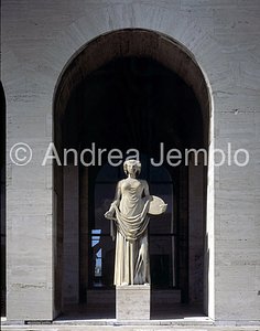 EUR - Palazzo della Civiltà del Lavoro - Palazzo della Civiltà Italiana The Painting | Andrea Jemolo