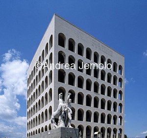 EUR - Palazzo della Civiltà del Lavoro - Palazzo della Civiltà Italiana Visione d'insieme | Andrea Jemolo