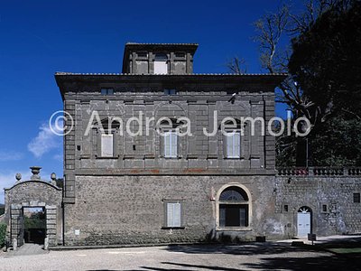 Villa Lante Palazzina Gambara - prospetto ovest | Andrea Jemolo