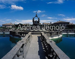 Villa Lante Fontana dei Mori - Piattaforma centrale | Andrea Jemolo