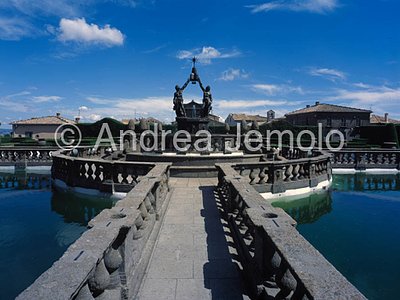 Villa Lante Fontana dei Mori - Piattaforma centrale | Andrea Jemolo