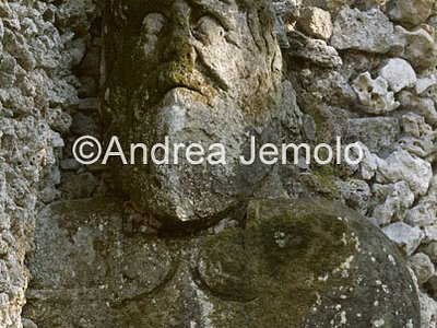 Villa Lante La fontana del Diluvio con la testa di un Gigante | Andrea Jemolo