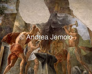 Palace Doria Pamphilj Hall of the Fire - Detail | Andrea Jemolo