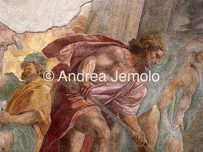 Palace Doria Pamphilj Hall of the Fire - Detail | Andrea Jemolo