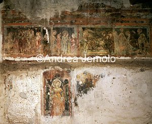 St. Pietro in Vineis Frescos in the garret | Andrea Jemolo