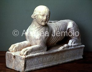 Civic museum Marble sphinx | Andrea Jemolo