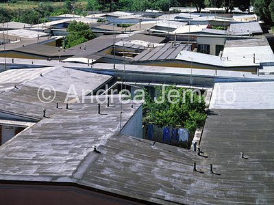 Residential unit INA casa - Tuscolano III View from above | Andrea Jemolo