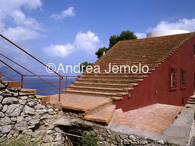 Casa Malaparte Scala di accesso al terrazzo | Andrea Jemolo