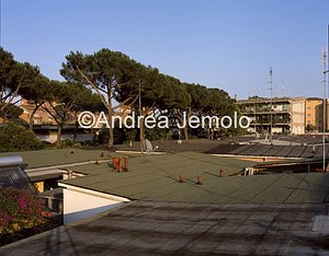 Unità d'abitazione orizzontale INA casa - Tuscolano III Visione dall'alto | Andrea Jemolo