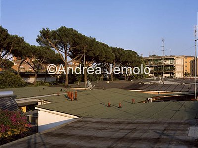 Unità d'abitazione orizzontale INA casa - Tuscolano III Visione dall'alto | Andrea Jemolo