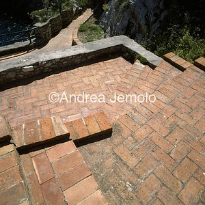 Casa Malaparte Scala esterna dal terrazzo | Andrea Jemolo
