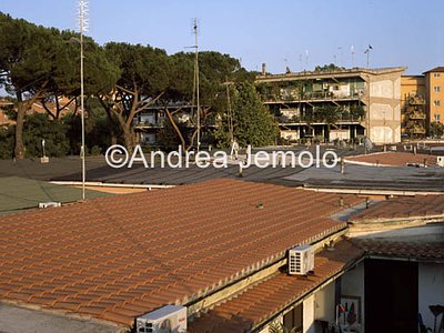 Unità d'abitazione orizzontale INA casa - Tuscolano III Visione dall'alto | Andrea Jemolo