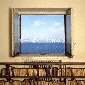 Casa Malaparte Window toward the sea | Andrea Jemolo