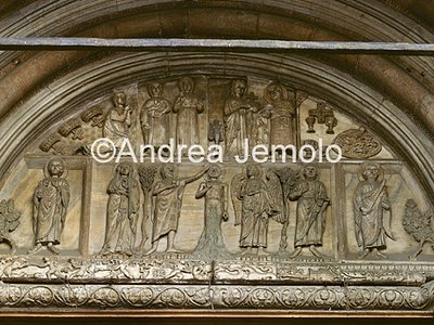 Church of St. John the Baptist Lunette of the Portal | Andrea Jemolo