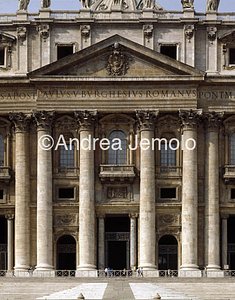 St. Peter in the Vatican Façade - Detail | Andrea Jemolo