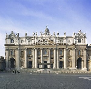 St. Peter in the Vatican Façade | Andrea Jemolo