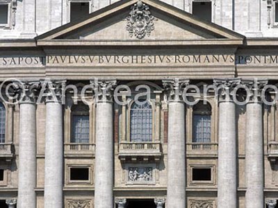 St. Peter in the Vatican Façade - Detail | Andrea Jemolo