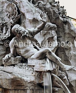 Fountain of the Four Rivers Rio della Plata | Andrea Jemolo