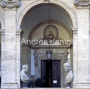 Palazzo Mattei di Giove Loggia - particolare | Andrea Jemolo