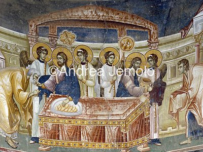 Sv. Djordje Communion of the Apostles - Detail | Andrea Jemolo