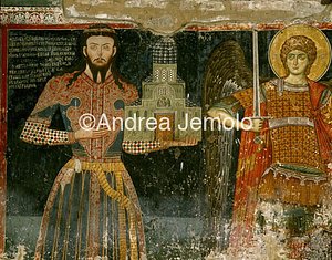 Chiesa degli Arcangeli Ritratto del despota Oliver | Andrea Jemolo