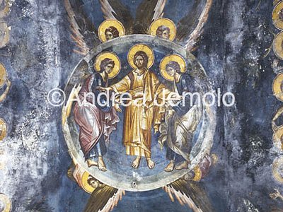 Sv. Kliment - Vergine Peribleptos Christ in the vault of the Bema | Andrea Jemolo