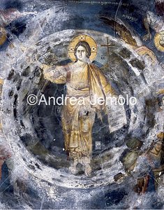 Sv. Kliment - Vergine Peribleptos Cristo giovane come Angelo | Andrea Jemolo
