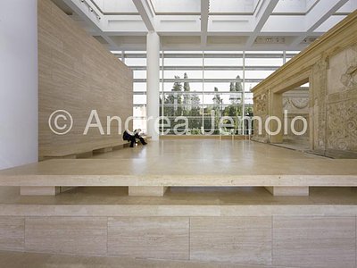 Ara Pacis Museum The hall toward mausoleum of August | Andrea Jemolo