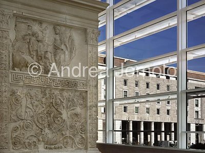 Ara Pacis Museum Ara toward Piazza Augusto imperatore | Andrea Jemolo