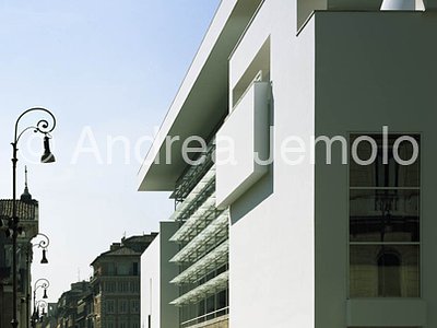 Ara Pacis Museum Prospect toward via Ripetta | Andrea Jemolo
