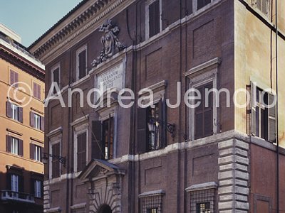 Palazzo Propaganda Fide Facciata su piazza di Spagna | Andrea Jemolo