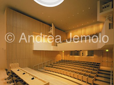 Ara Pacis Museum Lectures hall - from the stage | Andrea Jemolo