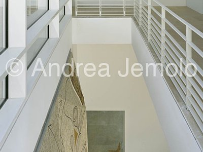 Ara Pacis Museum Hall of the mosaic from the superior floor | Andrea Jemolo