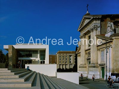 Ara Pacis Museum With the church of St. Roch | Andrea Jemolo