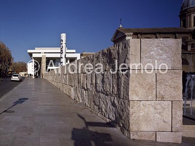 Ara Pacis Museum General view from Lungotevere | Andrea Jemolo