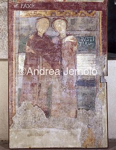 St. Ambrogio Frescos in contrefaçade (today removed) | Andrea Jemolo