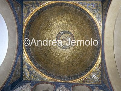 St. Ambrogio Shrine of St. Victor in the golden sky | Andrea Jemolo